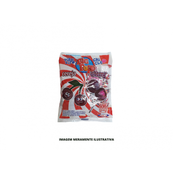PIRULITO - SANTA FE - 500g BIG POP CEREJA